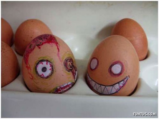 Amazing Artwork on Eggs