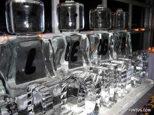 Coolest Ice Sculptures For Geeks