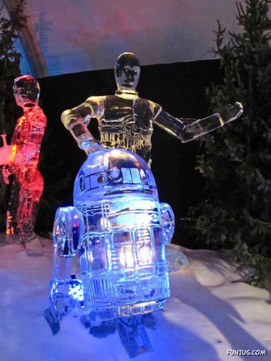 Coolest Ice Sculptures For Geeks