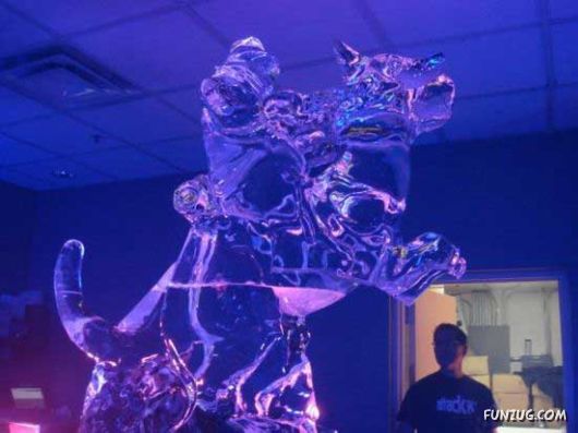 Coolest Ice Sculptures For Geeks