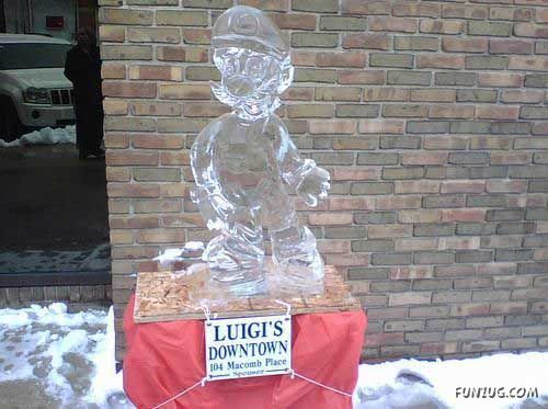 Coolest Ice Sculptures For Geeks