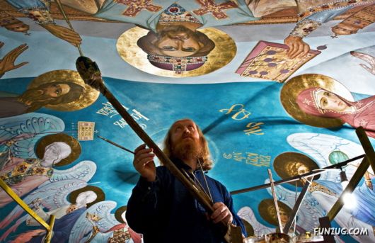 Amazing Art Inside Churches