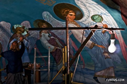 Amazing Art Inside Churches
