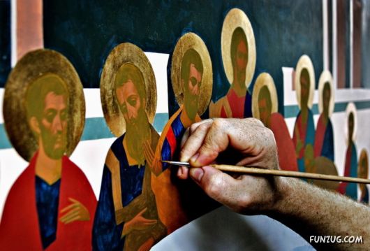 Amazing Art Inside Churches