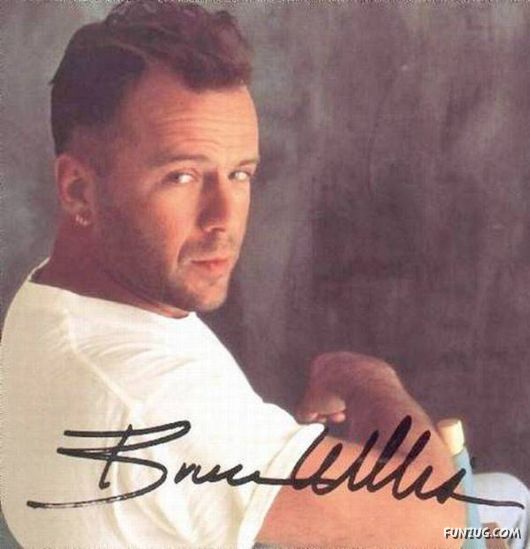 Famous Celebs Autographs Collection