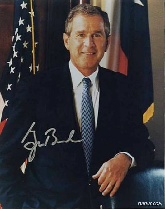 Famous Celebs Autographs Collection