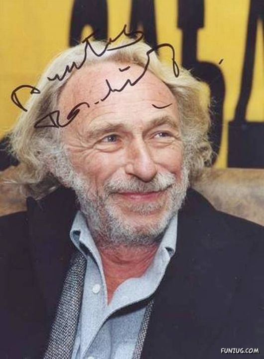 Famous Celebs Autographs Collection