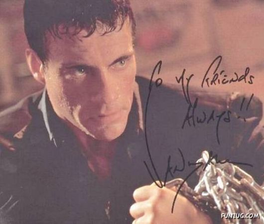 Famous Celebs Autographs Collection