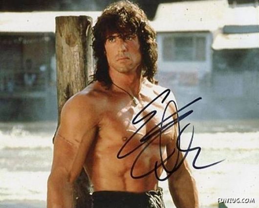 Famous Celebs Autographs Collection