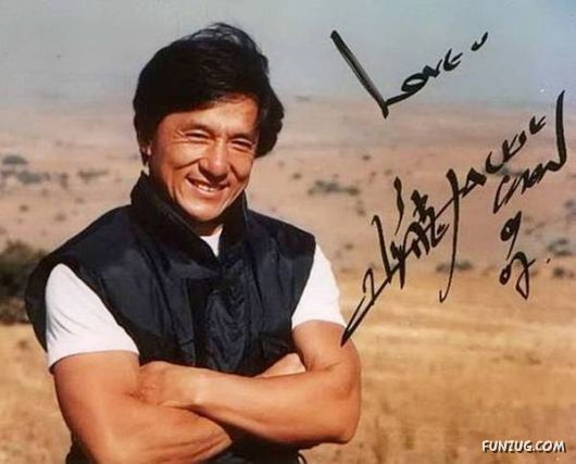 Famous Celebs Autographs Collection