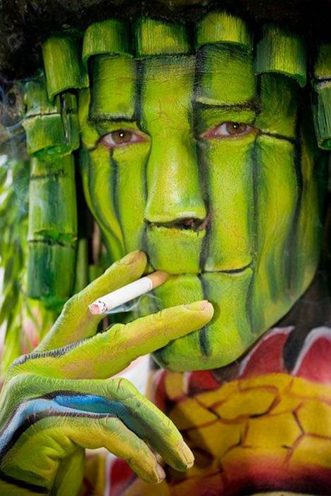 Amazing crazypics on Human Faces