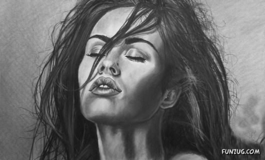 Megan Fox in Creative Sketches