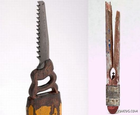 Creative Pencil Sculptures