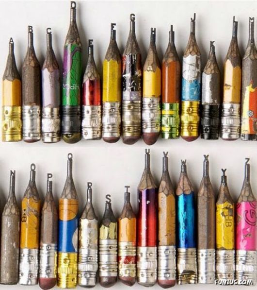 Creative Pencil Sculptures