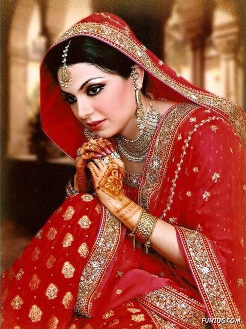 Indian Brides with Eastern Makeup