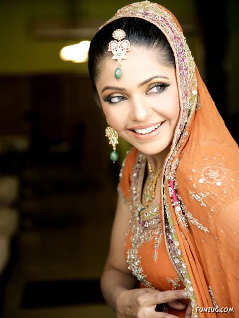 Indian Brides with Eastern Makeup