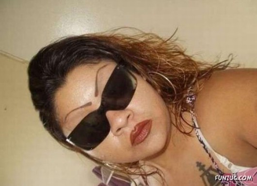 Strange and Weird Eyebrows Fashion