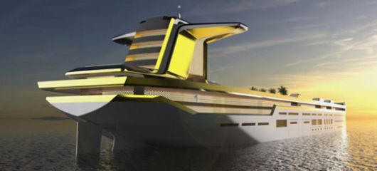This Giga-Yacht Takes Luxury To An Oil Tanker Size