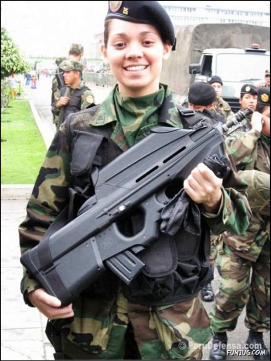 Beautiful Military Women Around the World