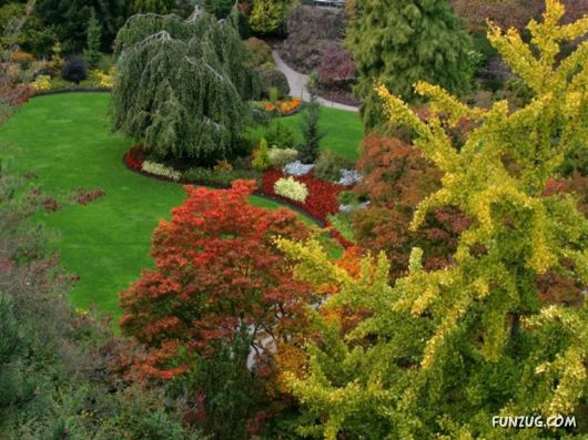 Beautiful Gardens In Full Bloom