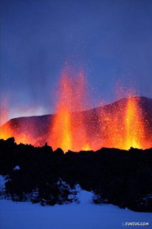 Iceland Volcano Exclusive Pictures