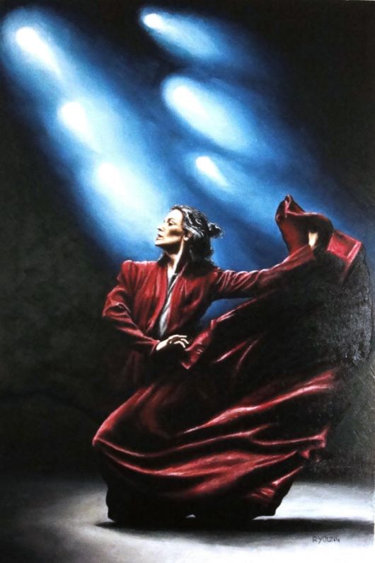 Paintings Showing The Passion Of Dance