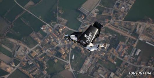 Human Flying Jet Machine