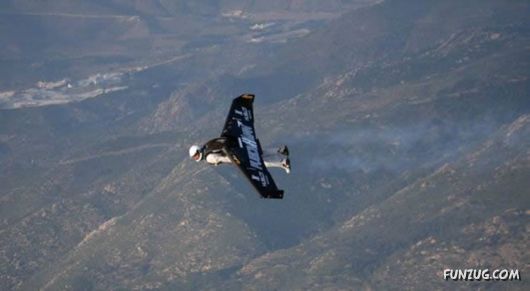 Human Flying Jet Machine