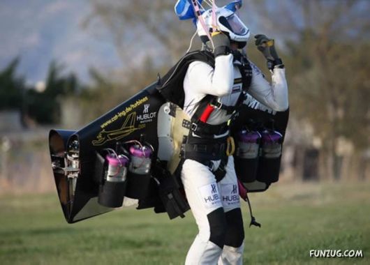 Human Flying Jet Machine