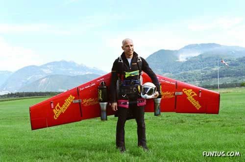 Human Flying Jet Machine