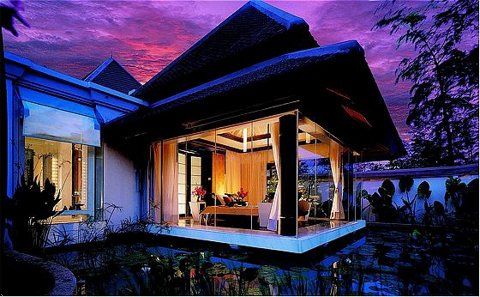 Beautiful Banyan Tree Hotel at Phuket