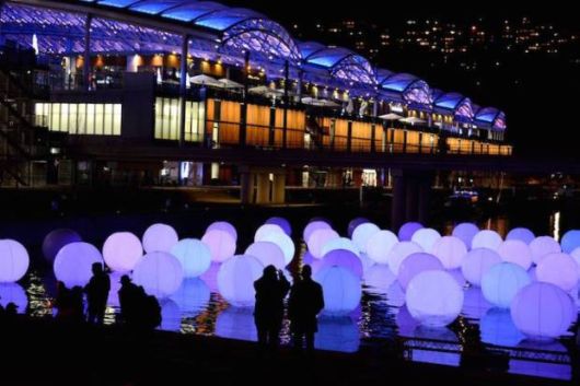 Festival Of Light Illuminate The Buildings Of Lyon