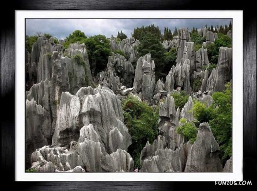 Shilin: The Stone Forest, China