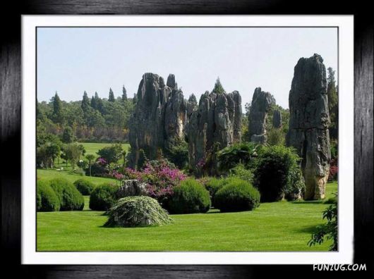 Shilin: The Stone Forest, China