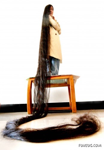 Longest Female Hair Record