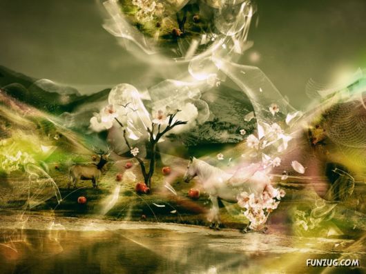 Click to Enlarge - Most Amazing Photoshopped Wallpapers