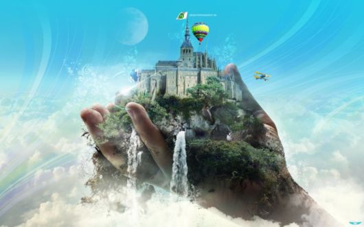 Click to Enlarge - Most Amazing Photoshopped Wallpapers