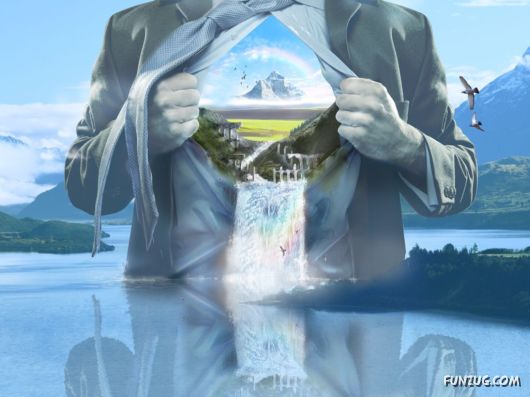 Click to Enlarge - Most Amazing Photoshopped Wallpapers