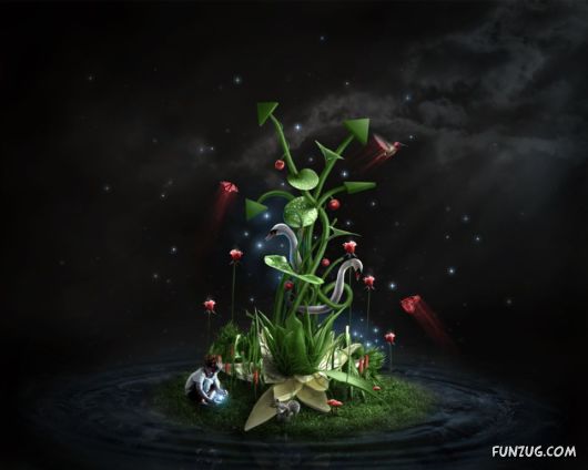 Click to Enlarge - Most Amazing Photoshopped Wallpapers