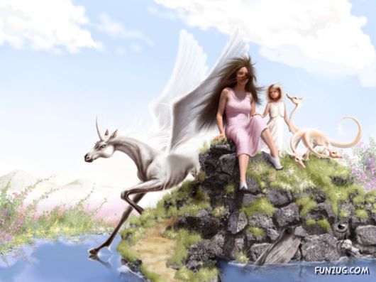 Click to Enlarge - Most Amazing Photoshopped Wallpapers