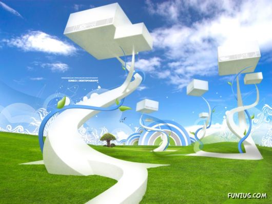 Click to Enlarge - Most Amazing Photoshopped Wallpapers