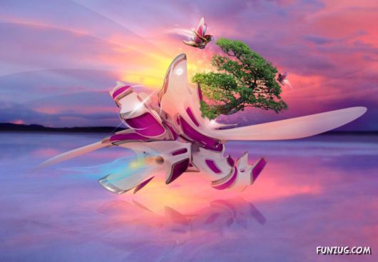 Click to Enlarge - Most Amazing Photoshopped Wallpapers