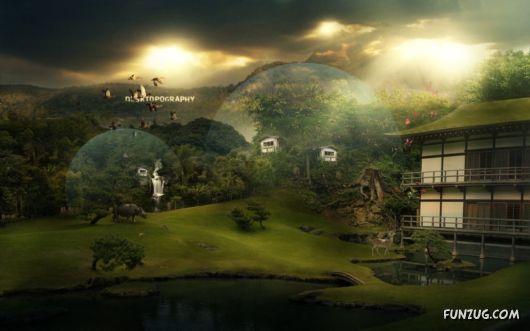 Click to Enlarge - Most Amazing Photoshopped Wallpapers