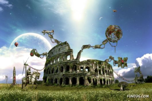 Click to Enlarge - Most Amazing Photoshopped Wallpapers