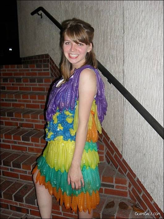Amazing Condom Fashion Dress