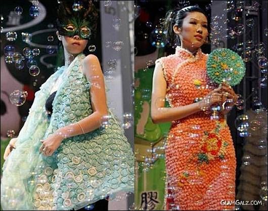 Amazing Condom Fashion Dress