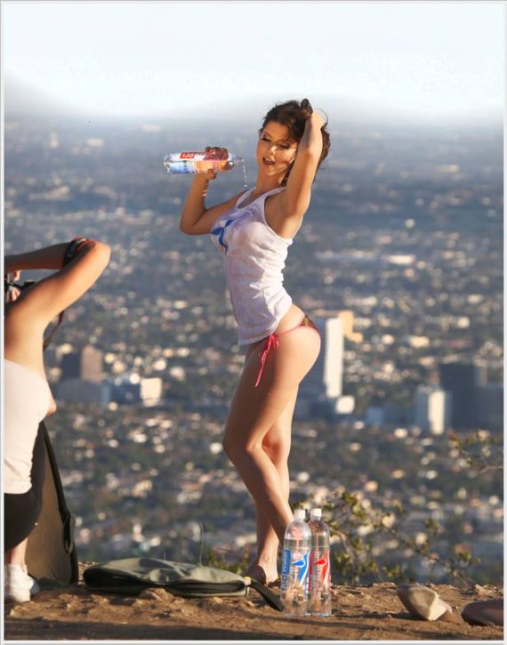 Amanda Cerny Cycling For 138 Water