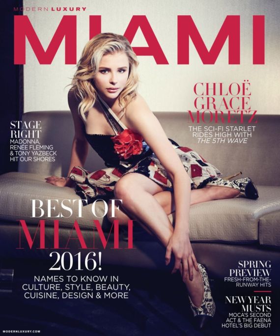 Chloe Moretz At Modern Luxury Magazine 2016 