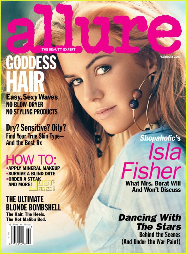 Isla Fisher Covers Allure Magazine