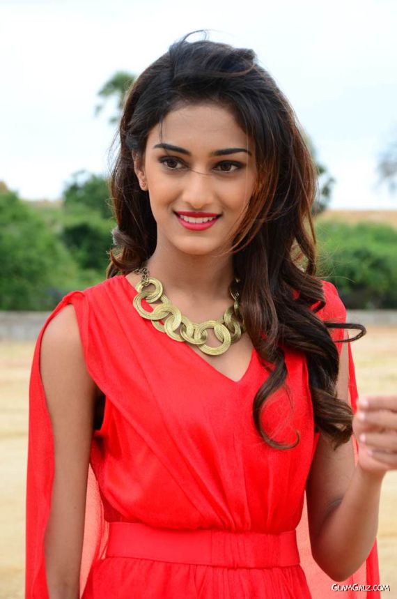 Beautiful Erika Fernandez In Red 